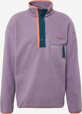 COLUMBIA Sports sweater 'Helvetia' in Purple: front