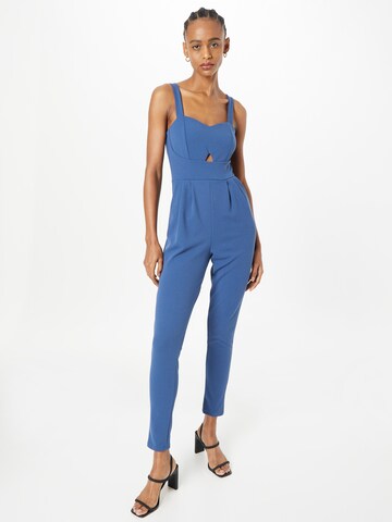 Tuta jumpsuit 'BEN' di WAL G. in blu: frontale