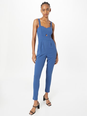 WAL G. Jumpsuit 'BEN' in Blauw: voorkant