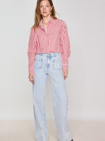 Maison 123 Blouse 'SAMY' in Red