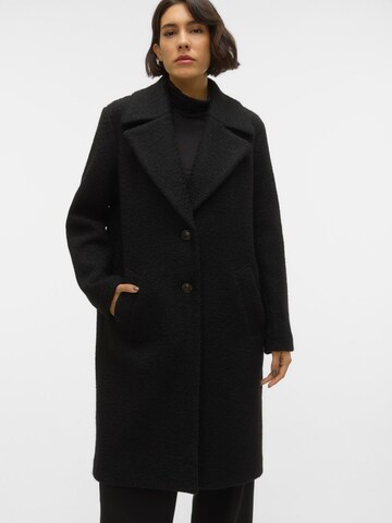 VERO MODA Between-Seasons Coat 'ANNY' in Black: front