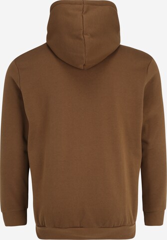 Jack & Jones Plus Sweatshirt 'HUNTER' in Brown