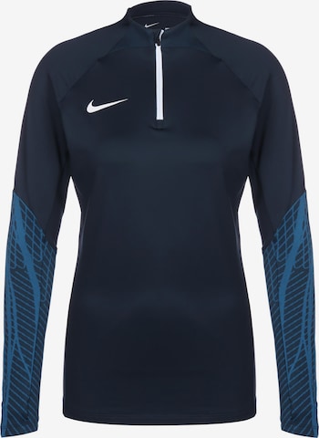 NIKE Sportief sweatshirt in Blauw: voorkant