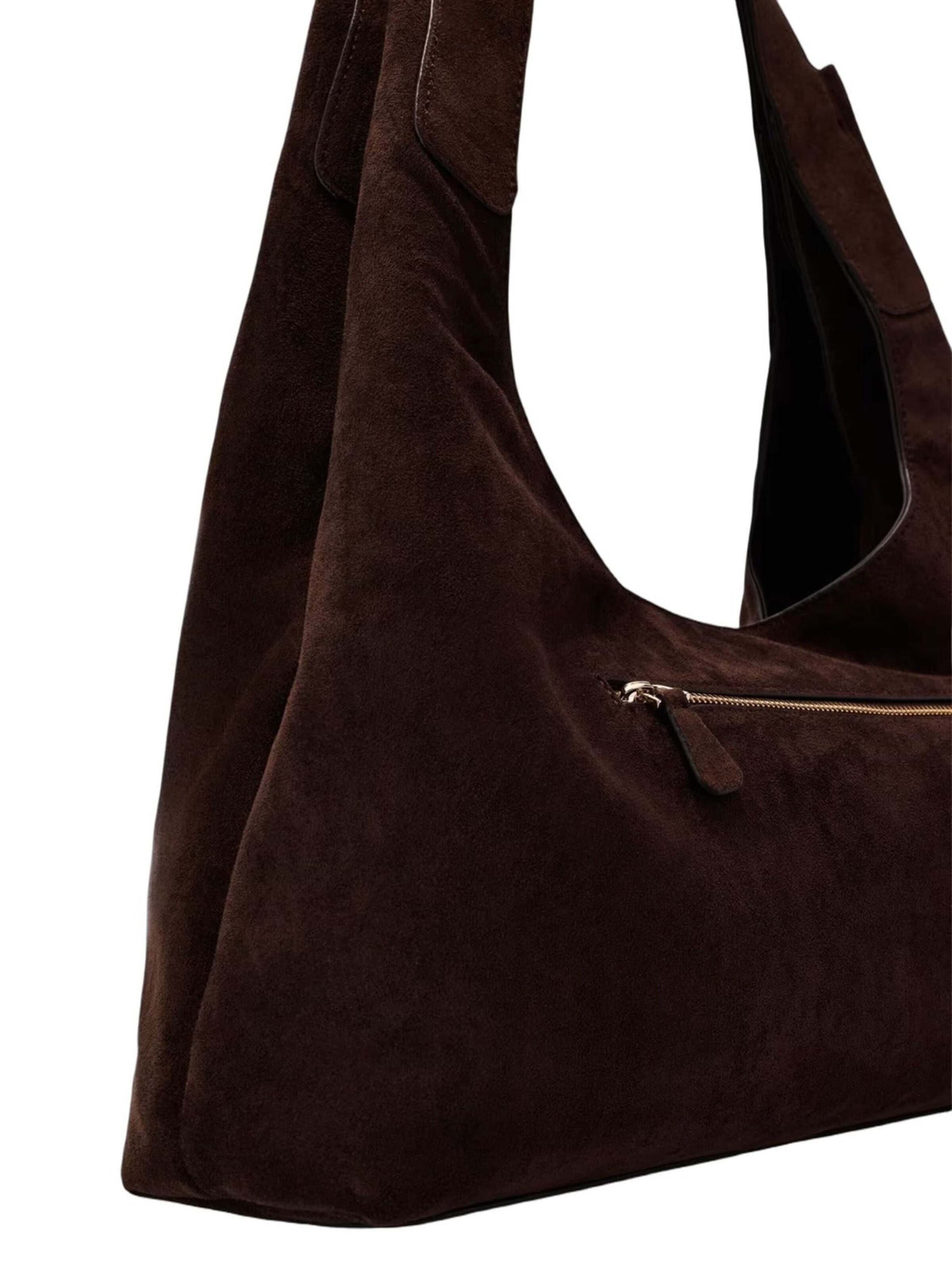 ruda GUESS Rankinė ant peties 'Guess Sac Hobo Maxi Sunset Espresso'