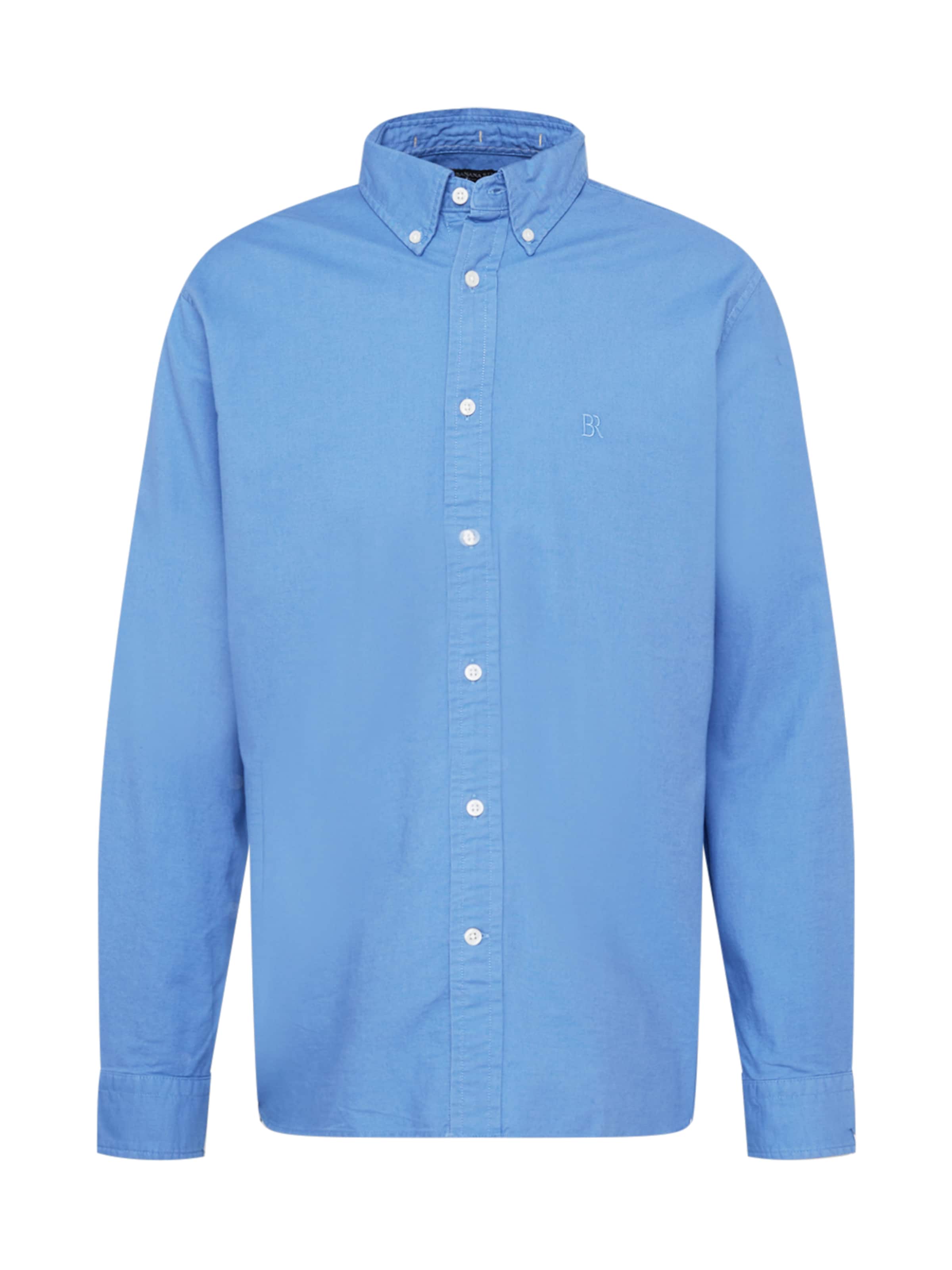 Banana Republic Regular fit Button Up Shirt 'OXFORD' in Blue: front