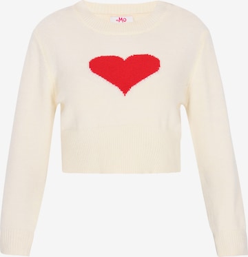 MYMO Pullover in Weiß: Vorderseite