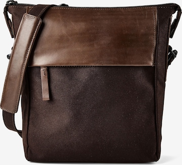 Sac à bandoulière 'Wax' Harold's en marron : devant