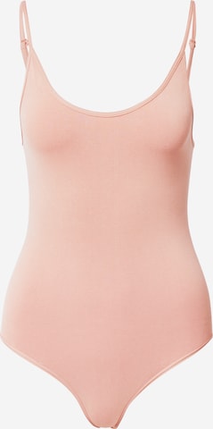 NU-IN Regular Shirt body in Roze: voorkant