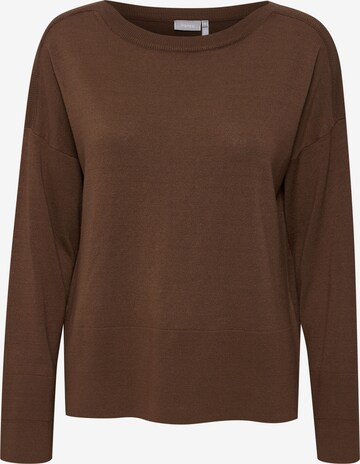 Fransa Sweater 'Alma' in Brown: front