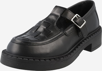 PAVEMENT Classic Flats 'Jordan' in Black: front