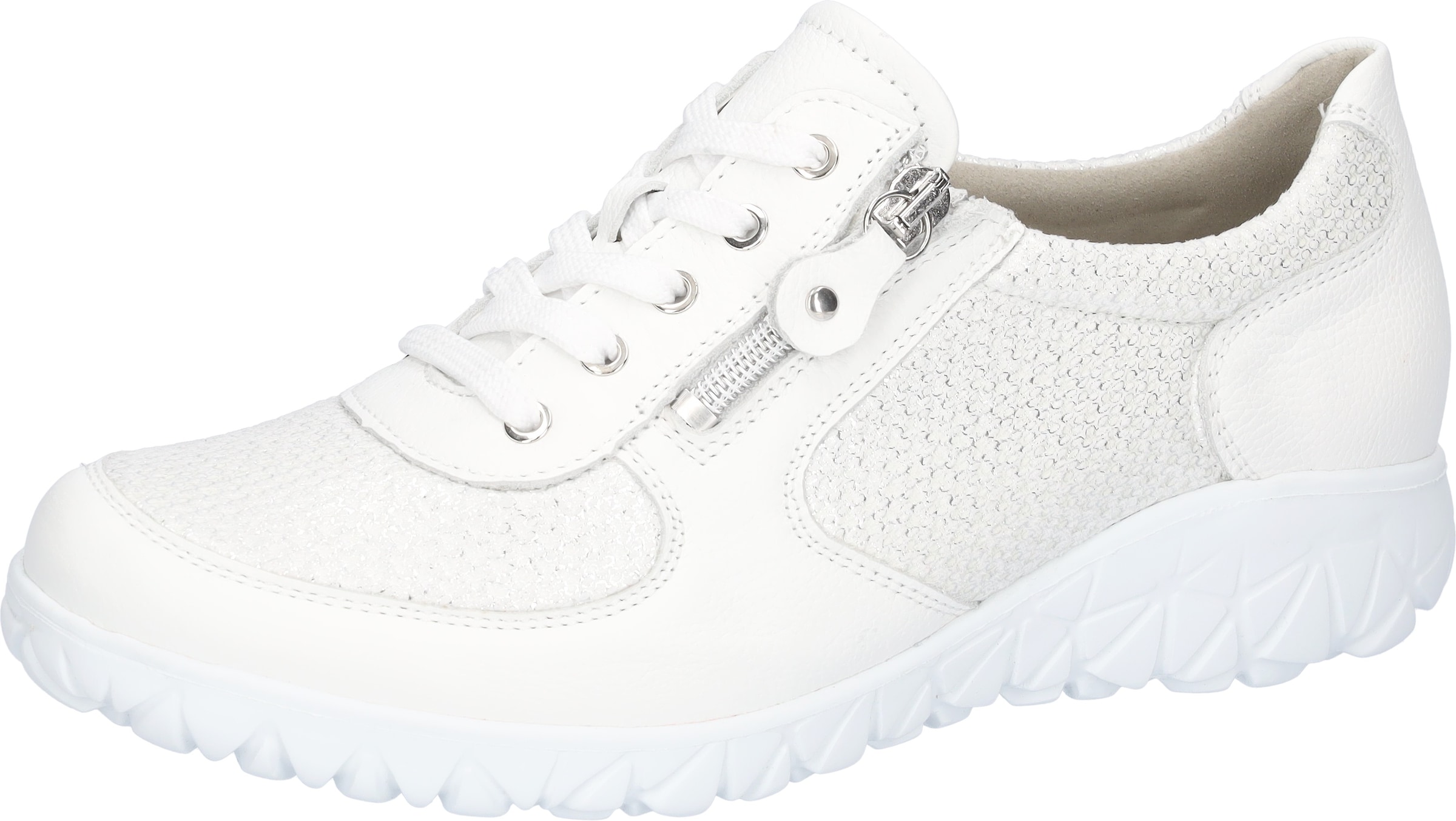 WALDLÄUFER Sneaker in weiß, Produktansicht