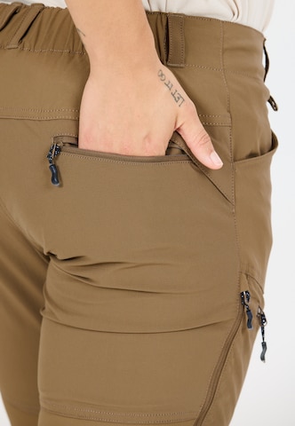 Whistler Regular Outdoor trousers 'Kodiak' in Yellow