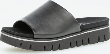 Mule GABOR en noir : devant