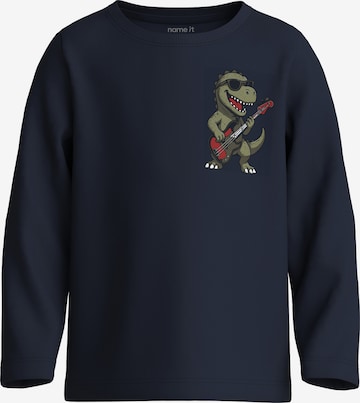 NAME IT Shirt 'NMMVUX' in Blauw: voorkant