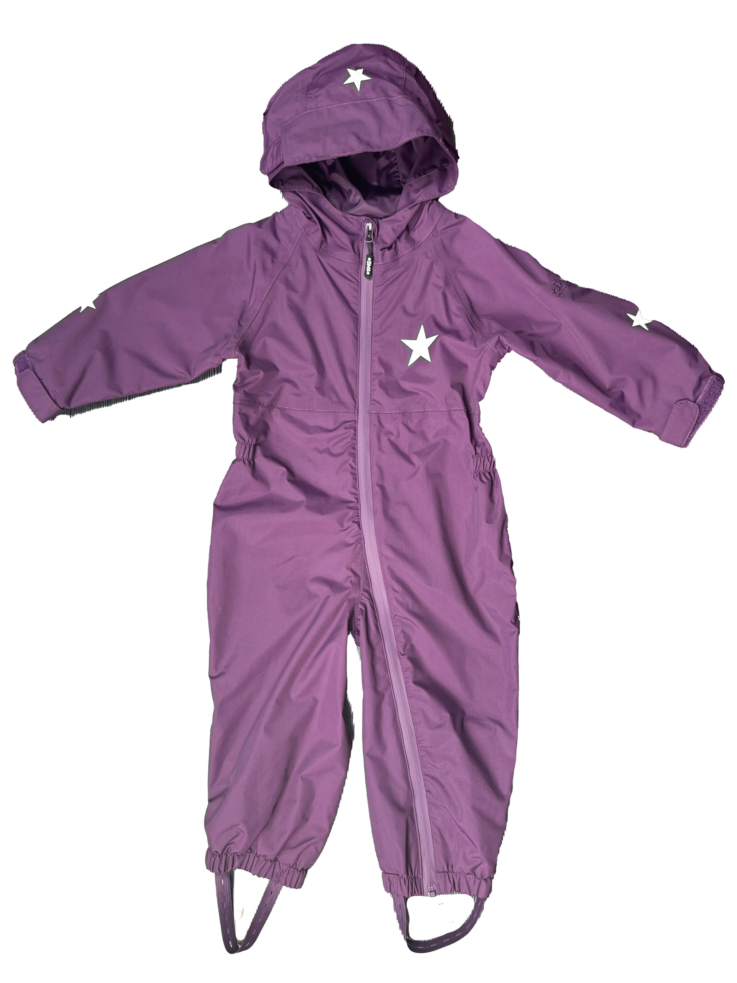 BMS Dungarees 'BabyToddds Rain' in Purple