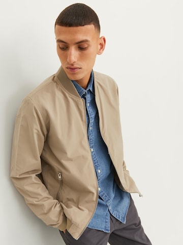 JACK & JONES Regular fit Between-Season Jacket 'Rush' in Brown