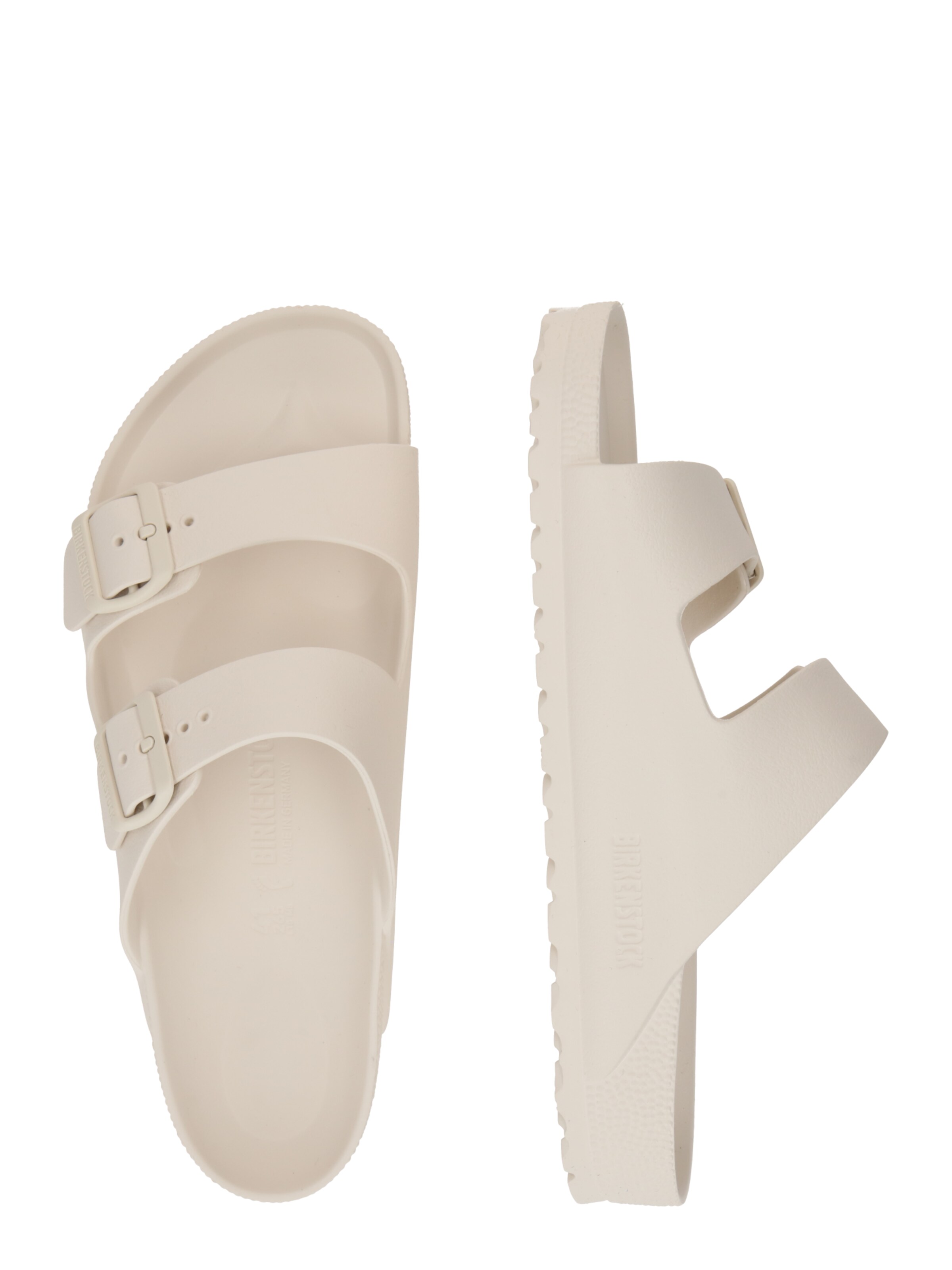 balts BIRKENSTOCK Ādas čības 'Arizona'