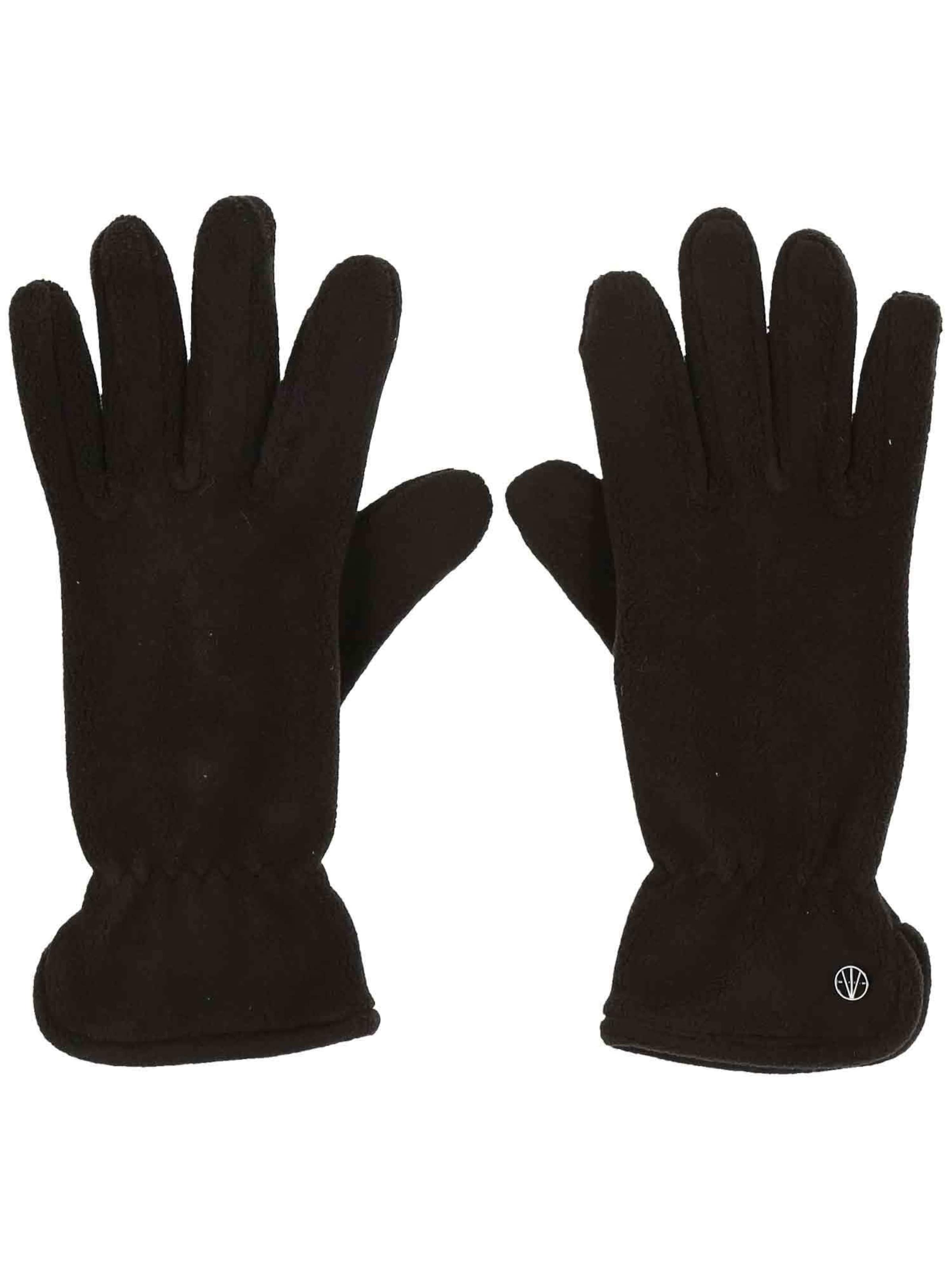 LOEVENICH Full Finger Gloves in Black