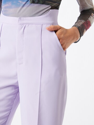 Misspap Normalny krój Spodnie w kolorze fioletowy