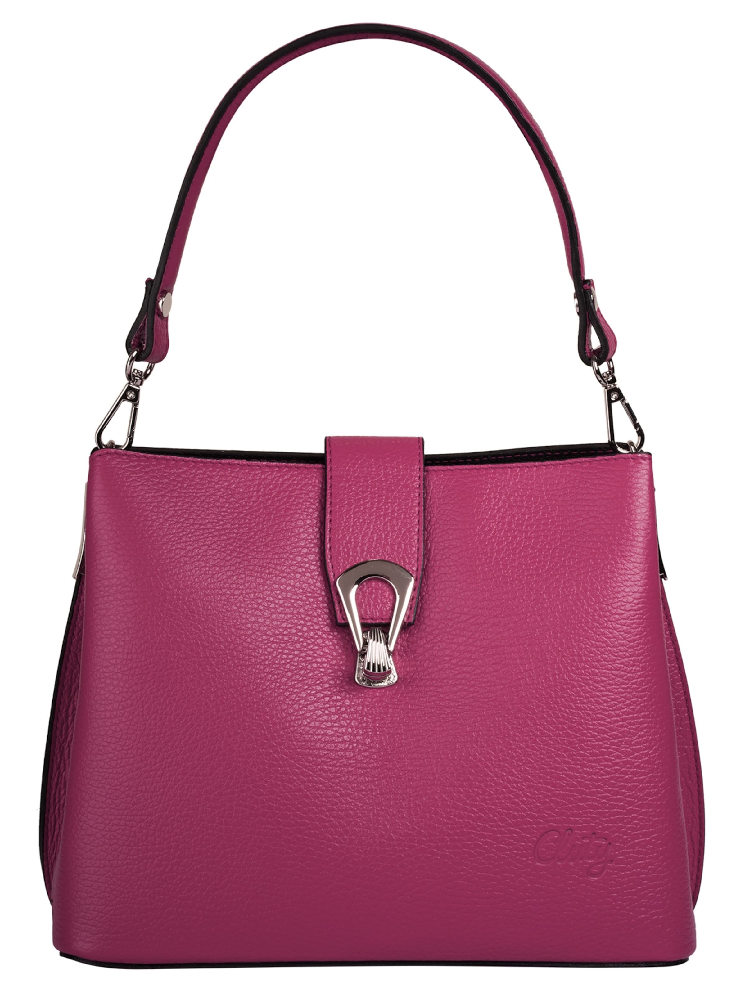 Cluty Crossbody Bag in Pink: front