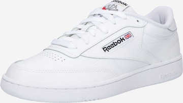 Sneaker bassa 'Club C 85' di Reebok in bianco: frontale