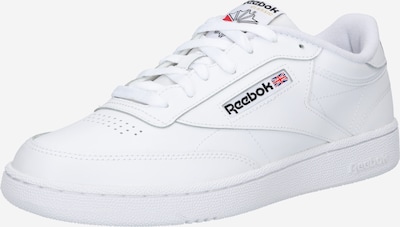 Reebok Sneaker low 'Club C 85' i rød / sort / hvid, Produktvisning