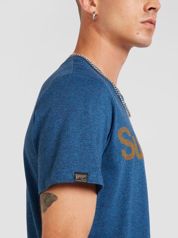 Tricou de la Superdry pe albastru
