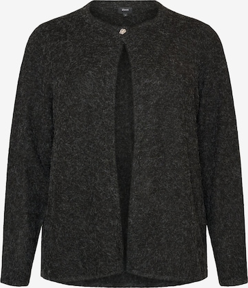 Cardigan 'SUNNY' Zizzi en gris : devant