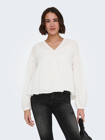ONLY Blúzka 'ONLDUSI' - Biela: predná strana