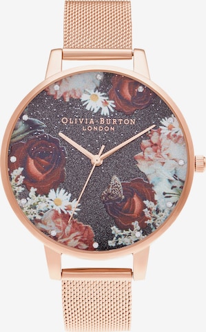 Olivia Burton Analog Watch in Bronze: front