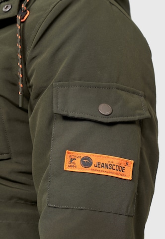 INDICODE JEANS Übergangsjacke 'Ocala' in Grün