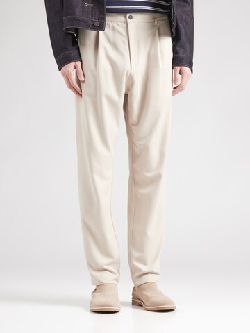 elvine Regular Pleat-front trousers 'Arnason' in Beige: front