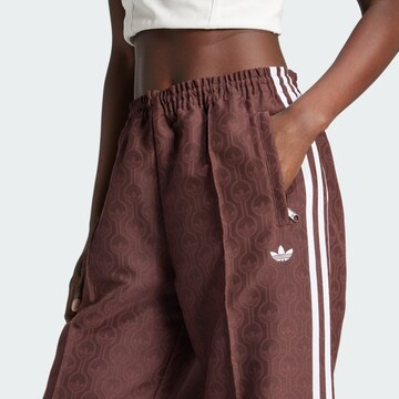 ADIDAS ORIGINALS Wide leg Broek in Bruin