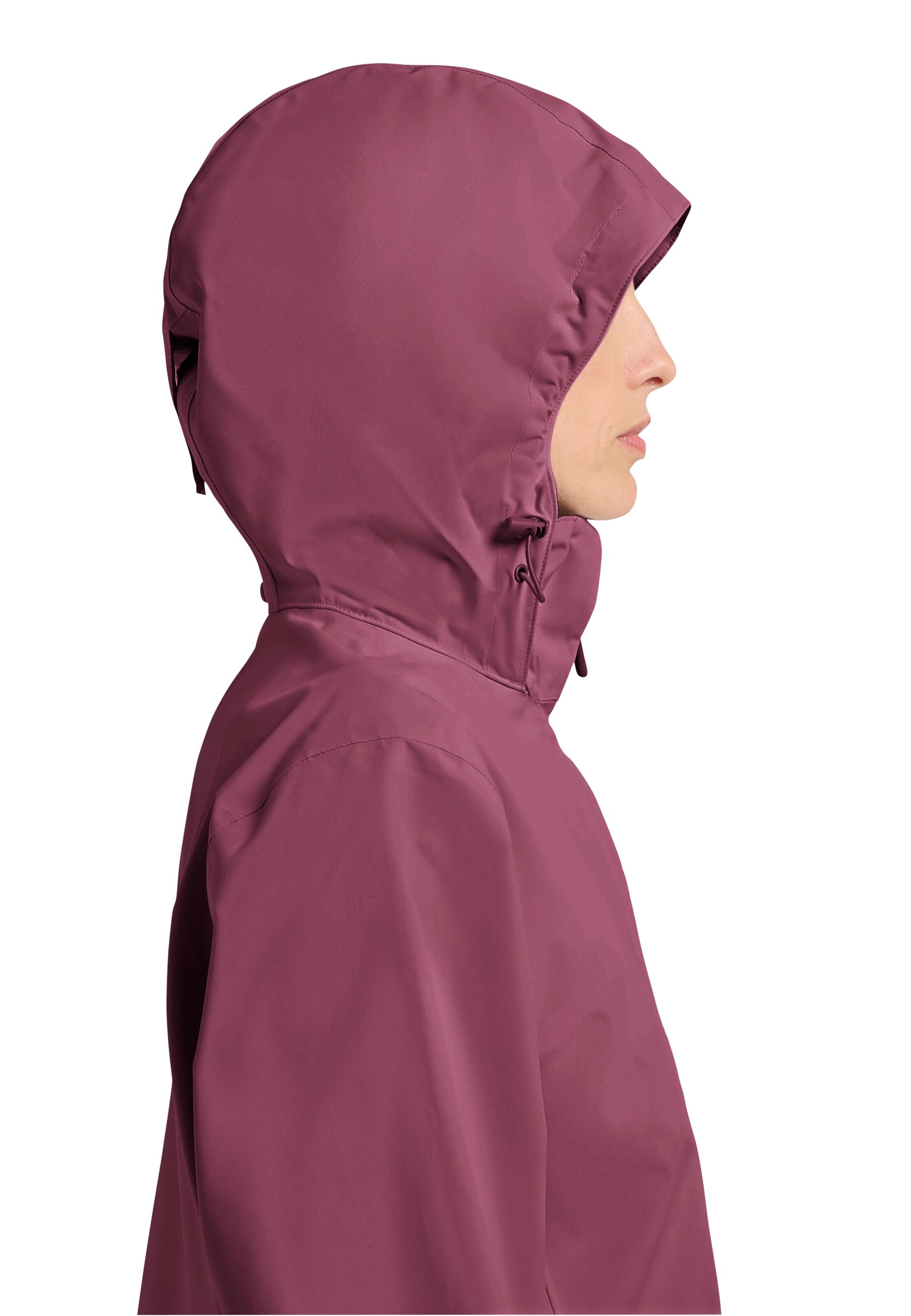 JACK WOLFSKIN Outdoorjas in Lila