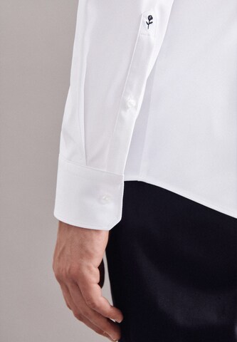 Slim fit Camicia business di SEIDENSTICKER in bianco