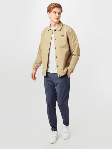 DICKIES Regular fit Between-Season Jacket 'OAKPORT COACH' in Beige