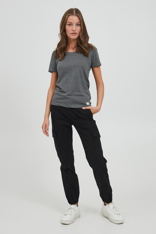 Oxmo Tapered Cargo Pants in Black