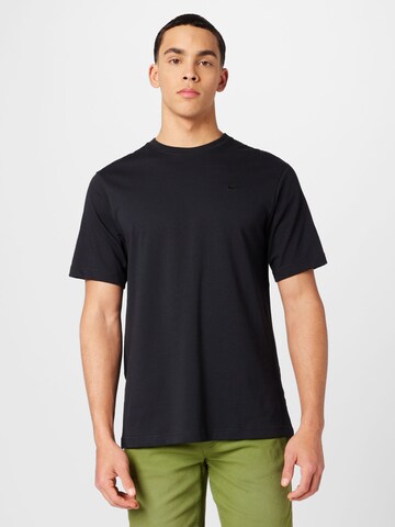 NIKE Performance shirt 'Primary' in Black: front