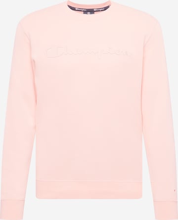 Champion Authentic Athletic Apparel Sweatshirt in Roze: voorkant