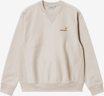 Carhartt WIP Pullover 'American Script' in Weiß: Vorderseite