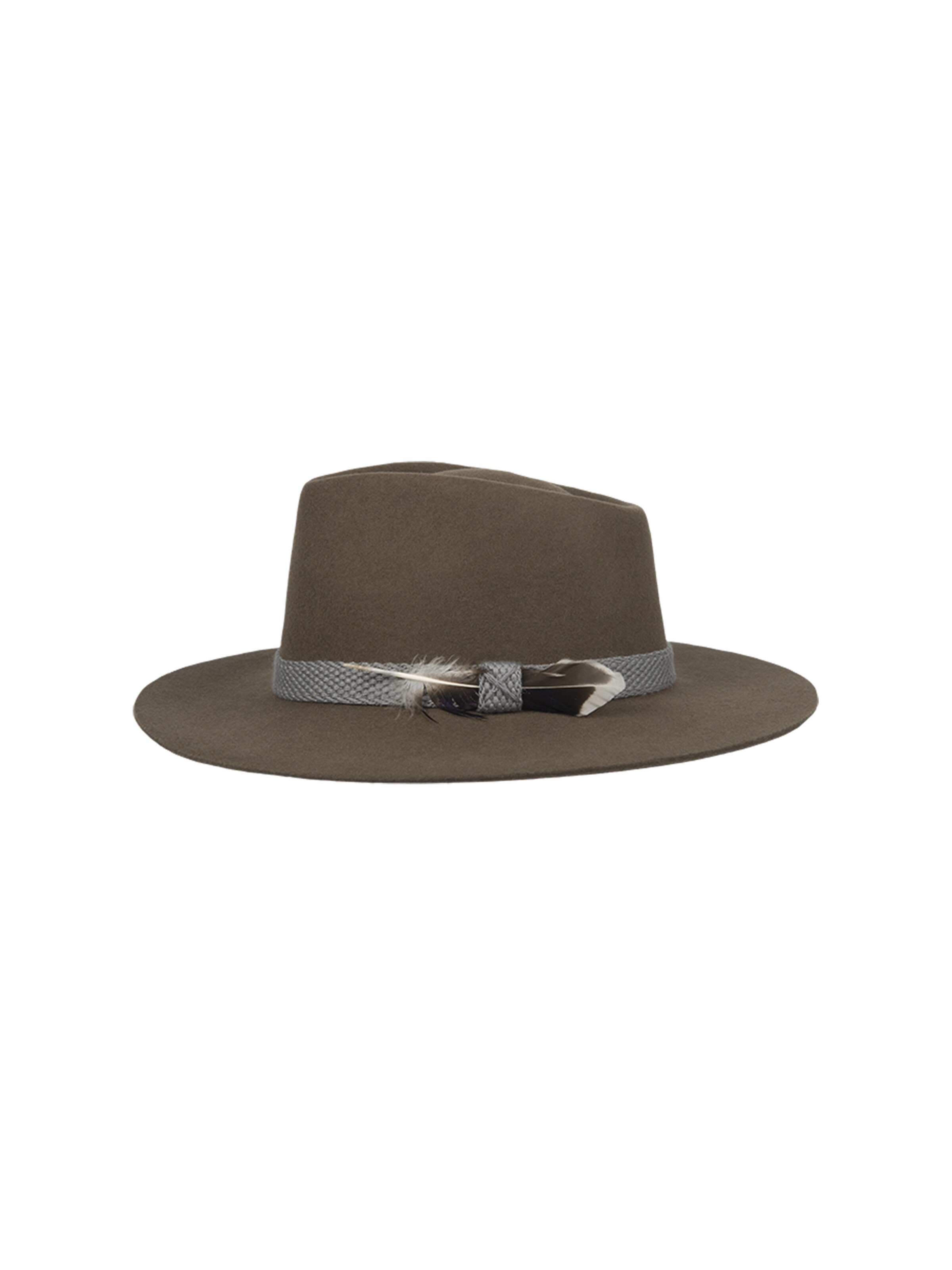 Hatland Hat 'Callery - Wool hat' in Brown