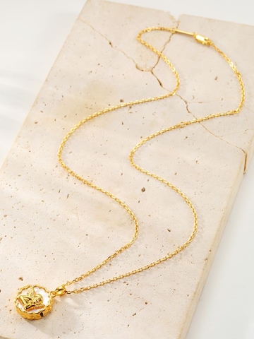 Hey Happiness - Cadena 'Seraphina Locket' en oro