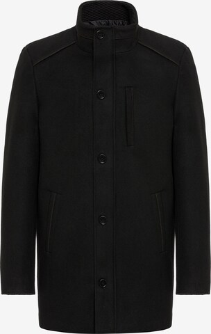 Redbridge Between-Seasons Coat in Black: front