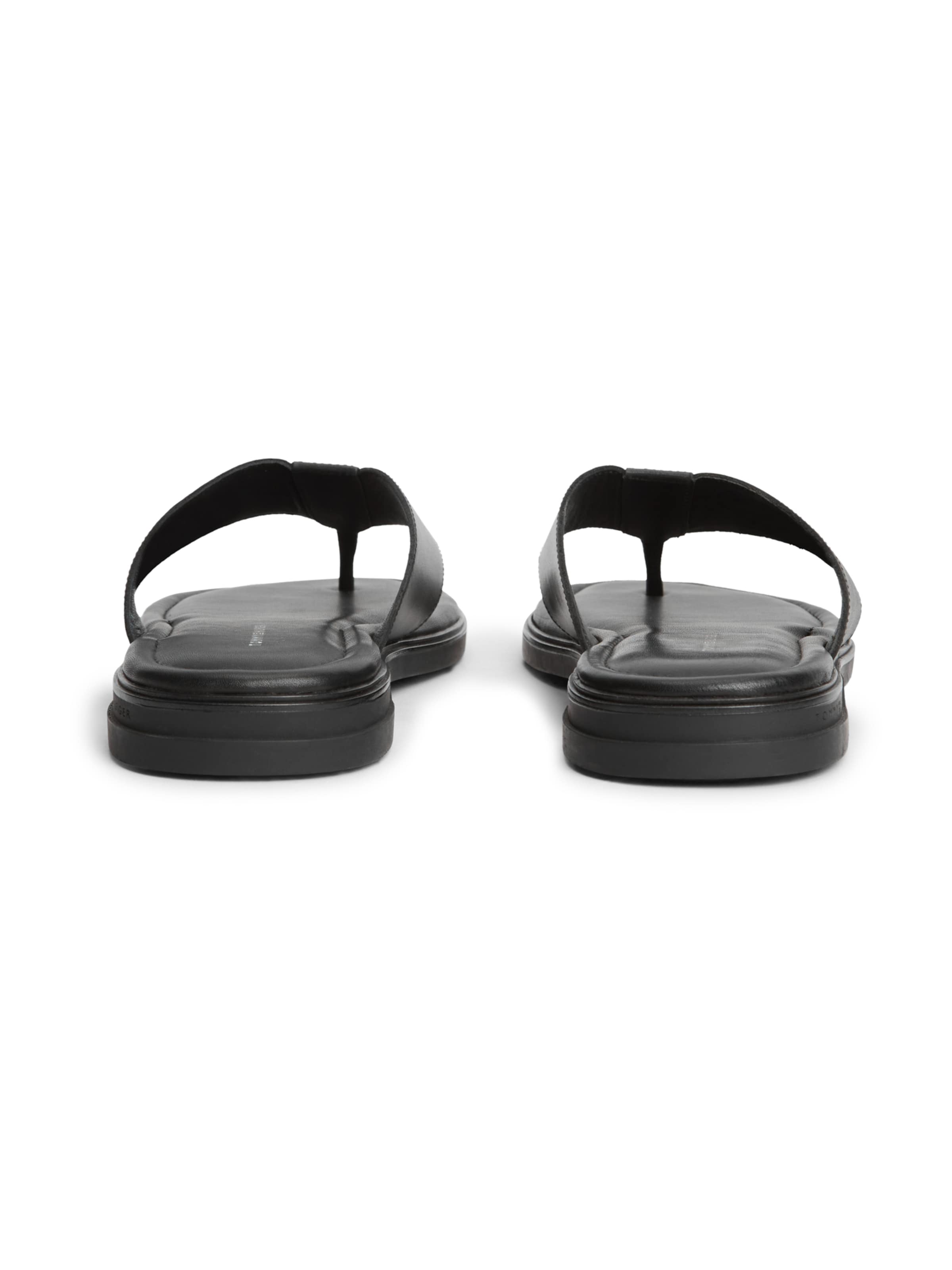 TOMMY HILFIGER Ujjelválasztó-pántos szandál - fekete