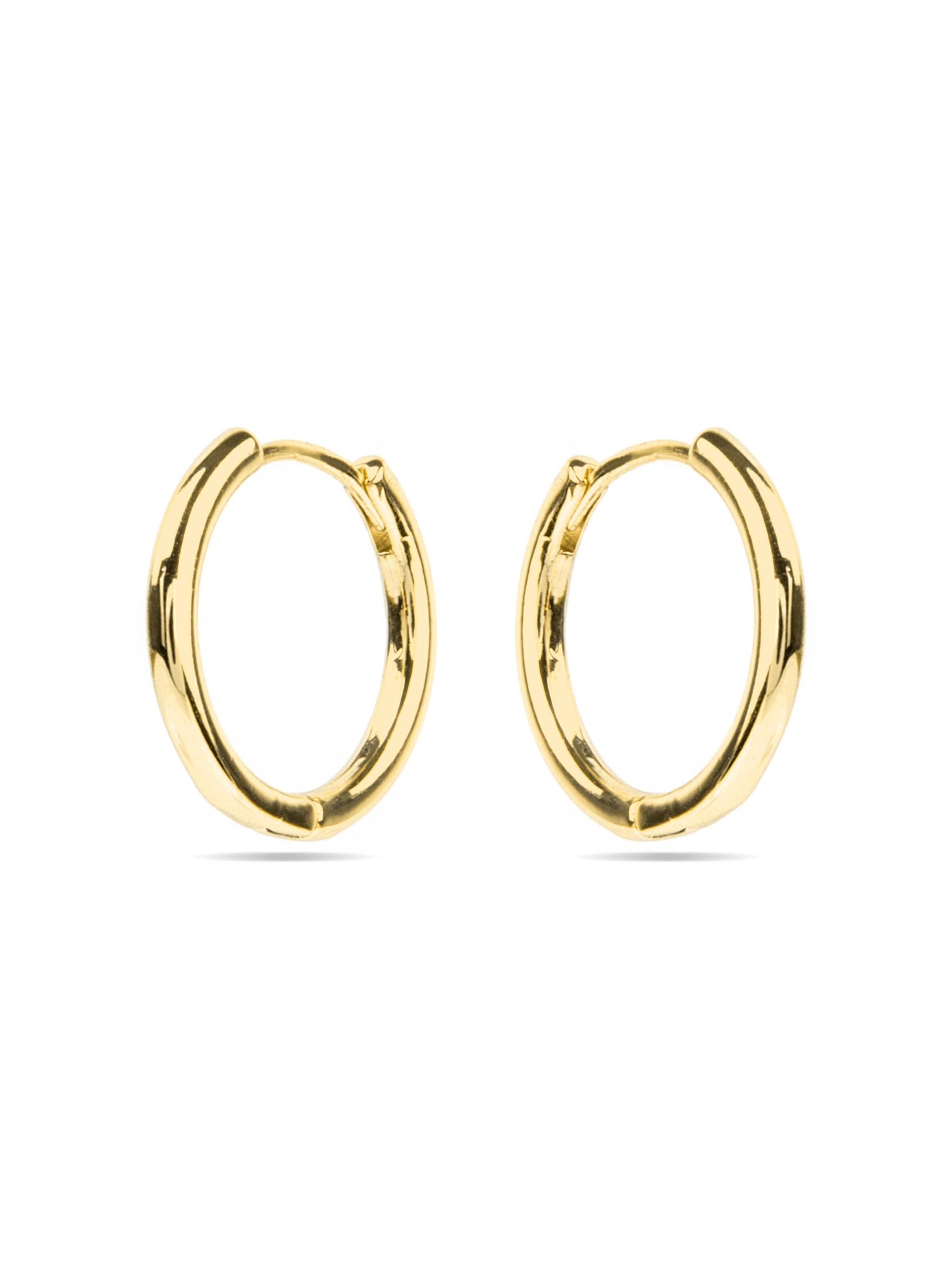 Luxenter Øreringe 'Thibu' i guld