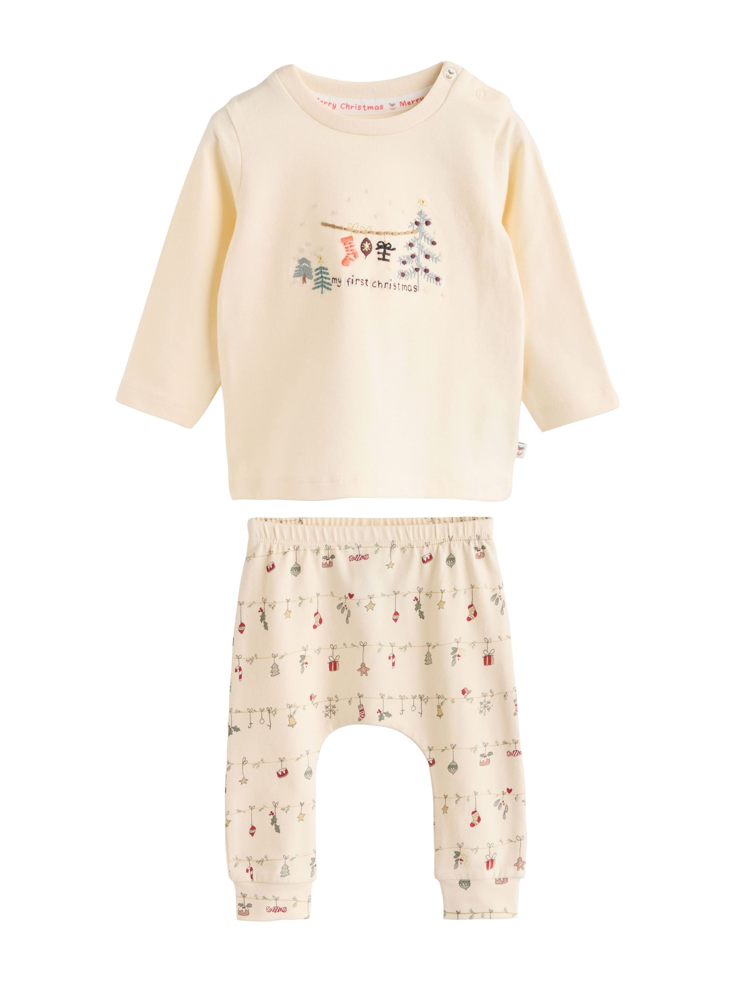 Next Set 'My First Christmas' - Béžová: predná strana