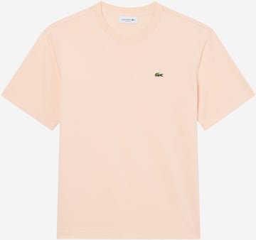LACOSTE - Camisa em rosa: frente