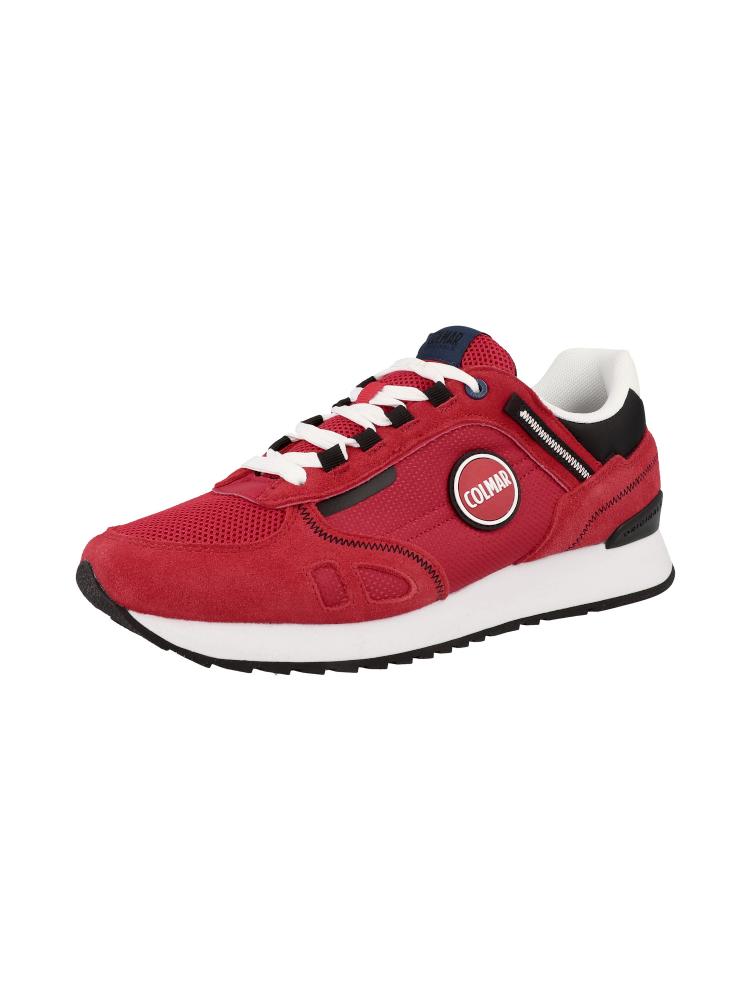 Baskets basses ' Travis Sport Bold ' Colmar en rouge : devant