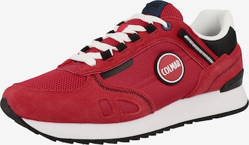 Baskets basses ' Travis Sport Bold ' Colmar en rouge : devant
