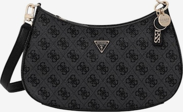 GUESS Schoudertas 'NOELLE II TOP ZIP SHOULDER BAG HWBG96 72180' in Grijs: voorkant